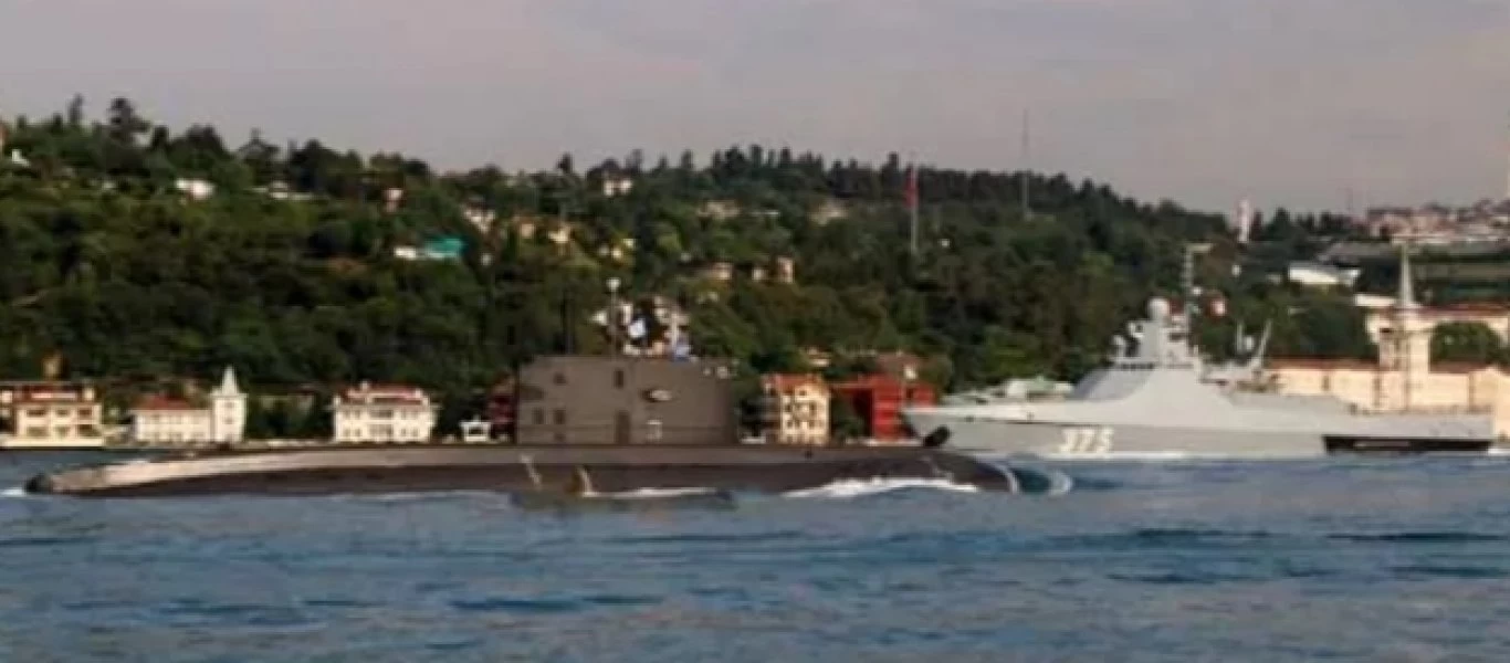Ρωσικό υποβρύχιο κλάσης Kilo γεμάτο με βλήματα Kalibr κατευθύνεται στη Μεσόγειο